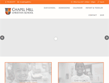 Tablet Screenshot of cchschool.com